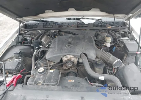 2002 Mercury Grand Marquis Ls из США, поврежденный, VIN 2MEFM75W92X657970